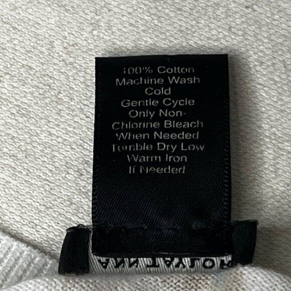 Ann Taylor Women's L Tropical Leaf Button-Front Short Sweater 100% Cotton Office - Picture 9 of 13